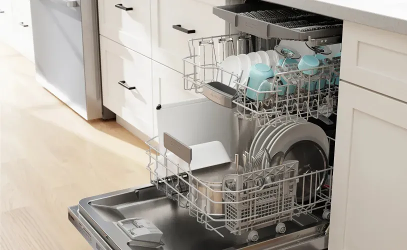 open-bosch-dishwasher